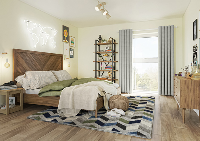 Braemar, Echoed Blue - Made to Measure Curtains - Image 8